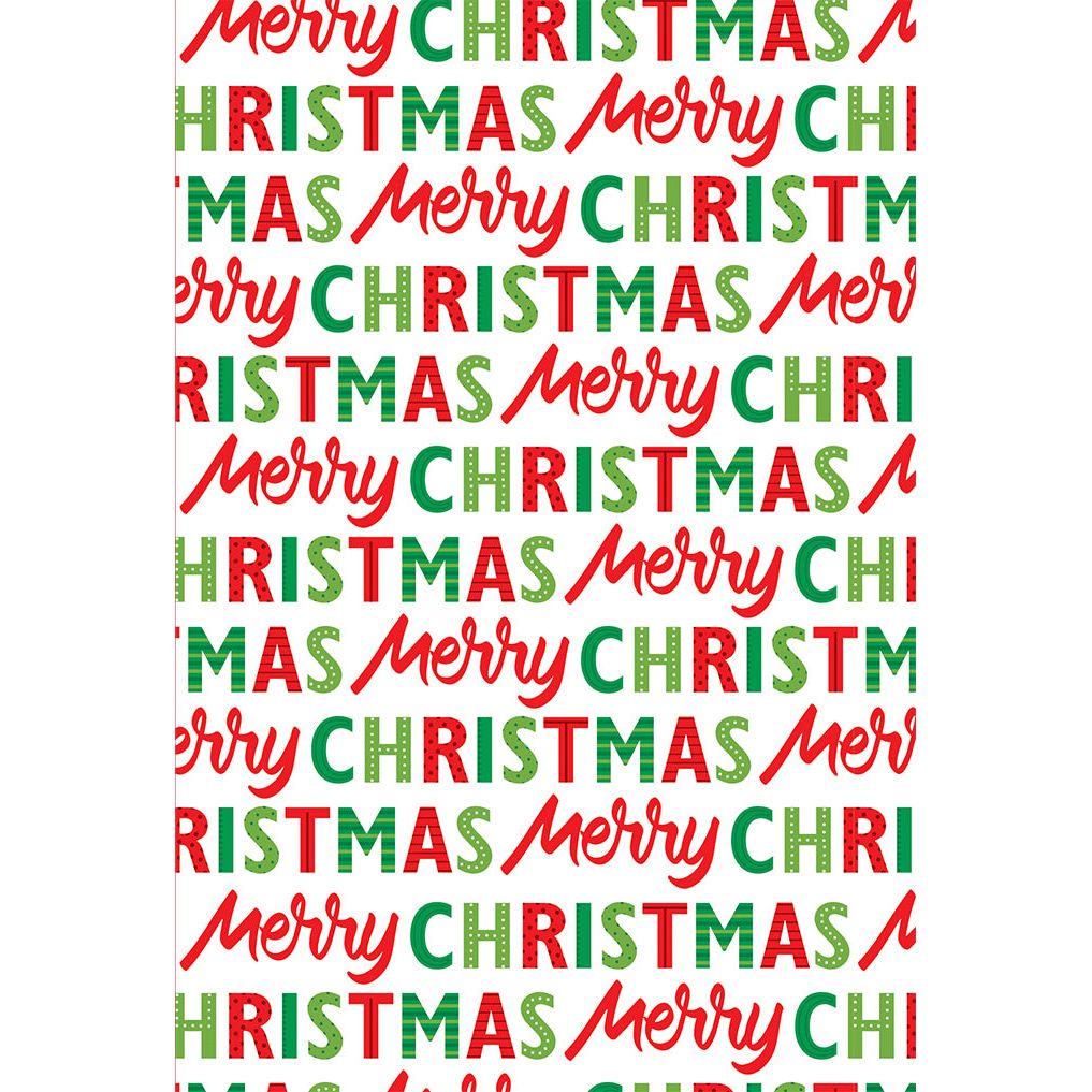 Merry Christmas Text Christmas Card Parents